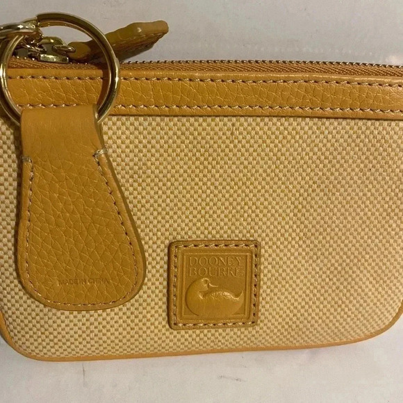 Dooney & Bourke vintage beige canvas satchel bag - Picture 15 of 16